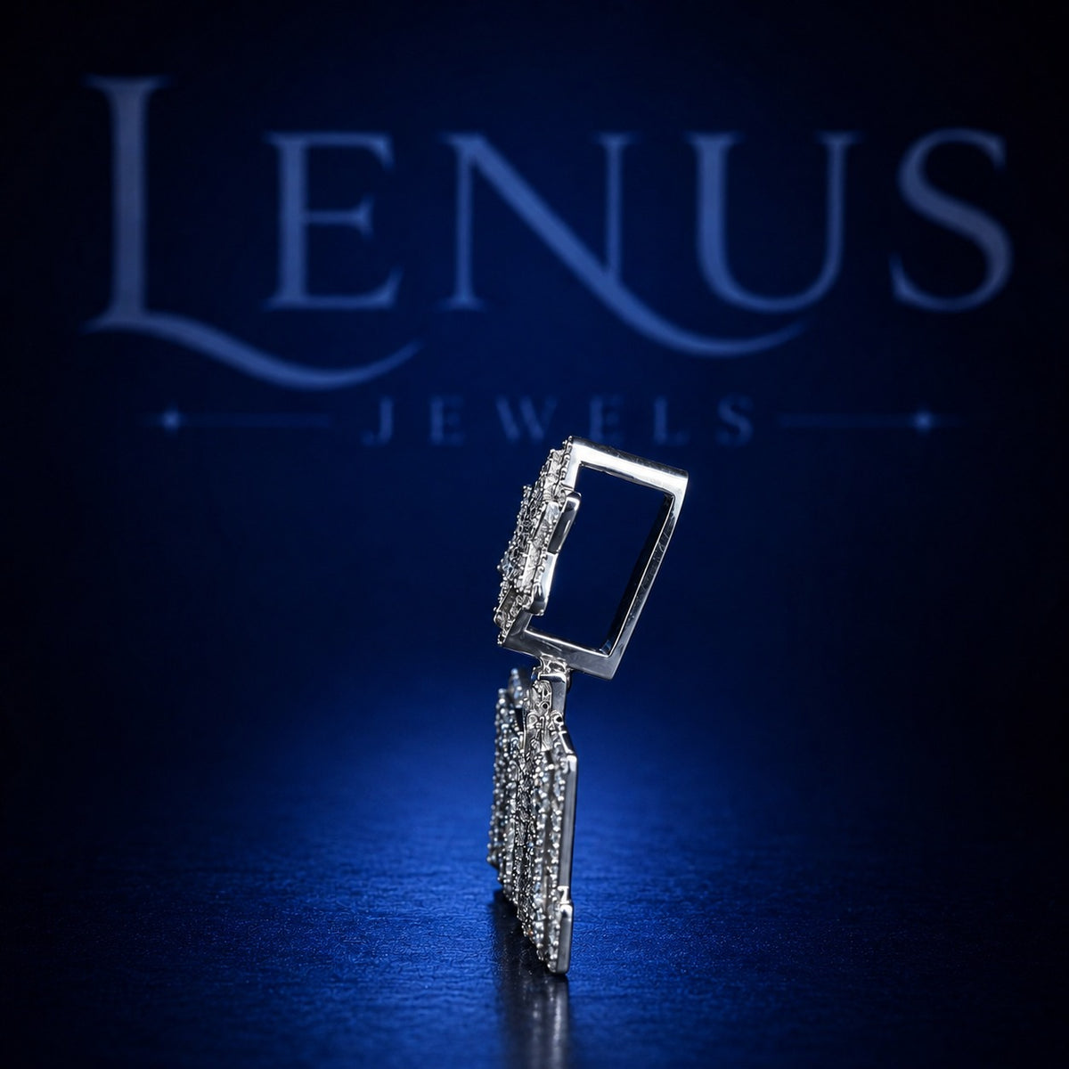 Iced Out ME Letter Pendant – VVS Moissanite 925 Sterling Silver, Diamond Tester Pass, Bold Initial Hip Hop Necklace Charm for Men Women