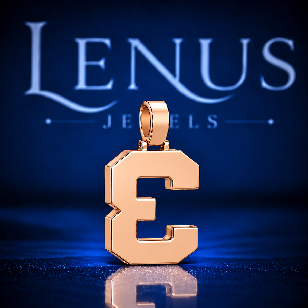 Iced Out Number 3 Moissanite Pendant – VVS 925 Sterling Silver Rose Gold Finish Baguette Hip Hop Number Pendant