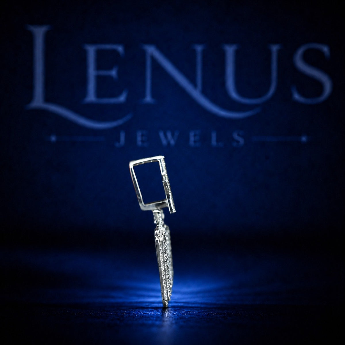 Iced Out Drip Moissanite Pendant with Star Bail – 925 Sterling Silver VVS Custom Graffiti Letter Hip Hop Jewelry for Men & Women
