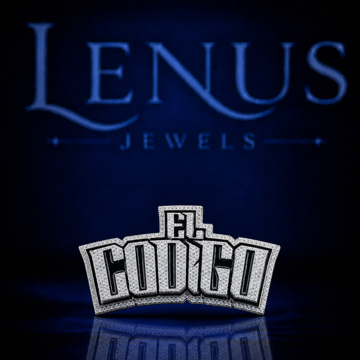 Custom Logo Moissanite Pendant – Iced Out VVS Moissanite 925 Sterling Silver Personalized Hip Hop Pendant for Men