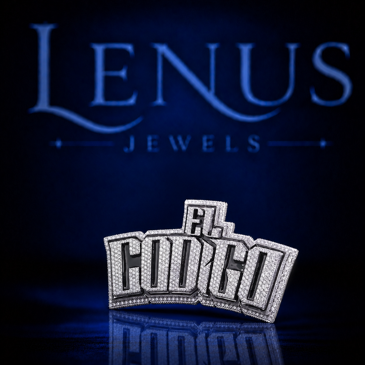 Custom Logo Moissanite Pendant – Iced Out VVS Moissanite 925 Sterling Silver Personalized Hip Hop Pendant for Men