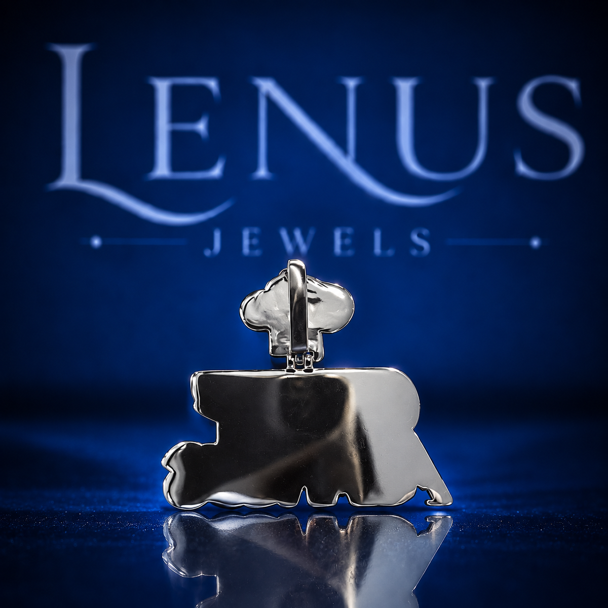 Custom Chef Marcus Iced Out Moissanite Pendant – VVS D Color 925 Sterling Silver Chef Hat Name Pendant, Hip Hop Jewelry for Men & Women