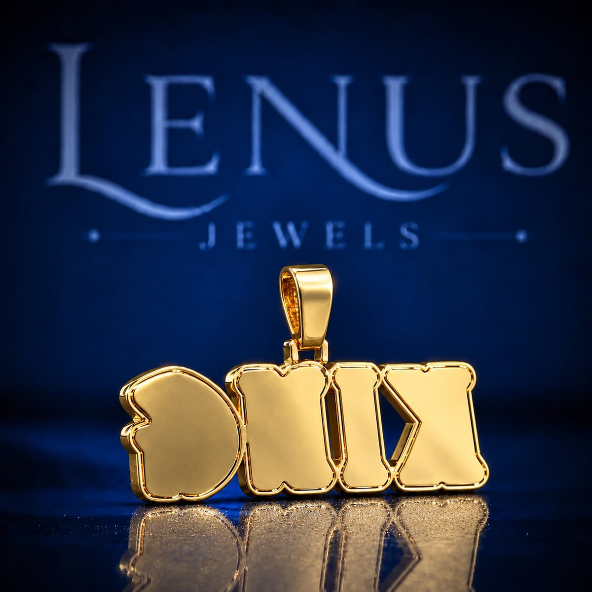 Custom KING Iced Out Moissanite Pendant – VVS D Color 925 Sterling Silver Gold Tone Hip Hop Letter Pendant, Personalized Name Jewelry for Men Women