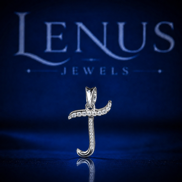 Iced Out VVS Moissanite Letter T Pendant – 925 Sterling Silver Fancy Initial Alphabet Charm, Diamond Tester Passing Hip Hop Jewelry  Copy Title