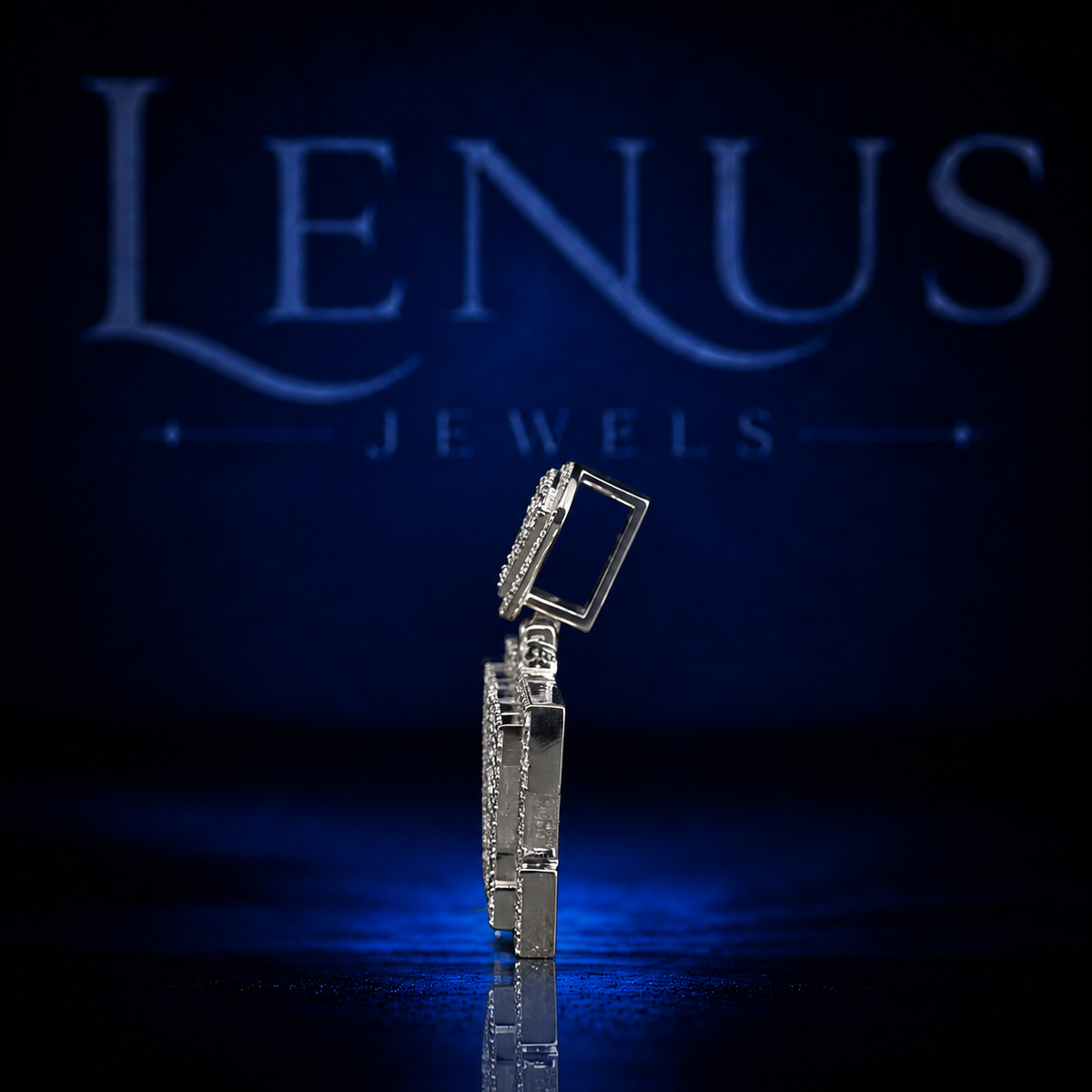 Custom JOSY Name Pendant VVS Moissanite Iced Out 925 Sterling Silver Diamond Bail Hip Hop Personalized Name Jewelry for Men