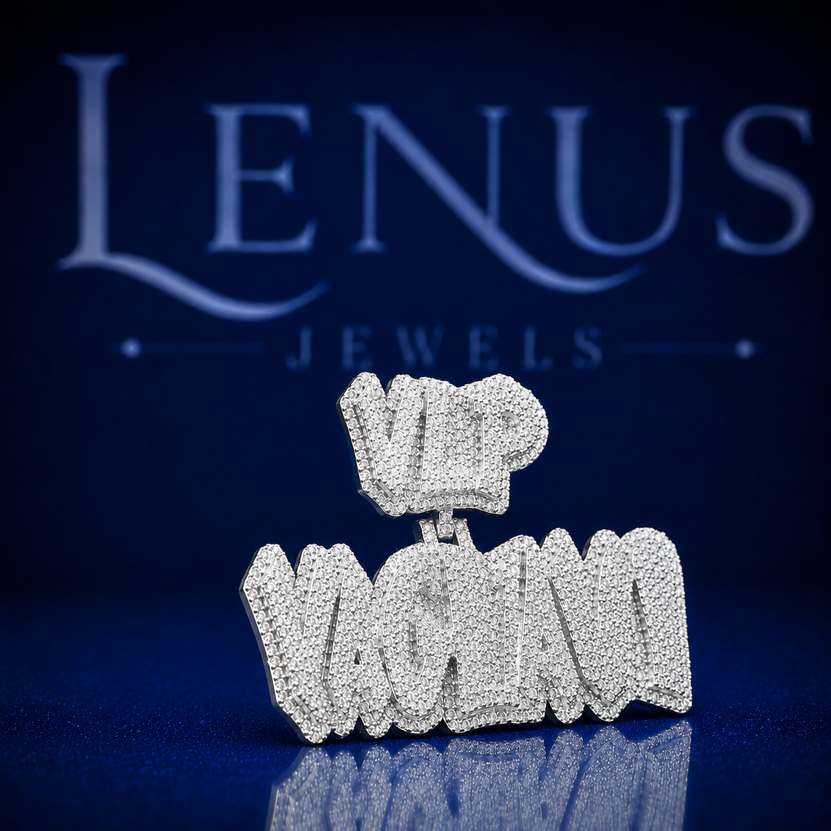 Custom Iced Out Bubble Letter Name Pendant – VVS Moissanite 925 Sterling Silver 3D Graffiti Nameplate Hip Hop Jewelry Necklace Charm